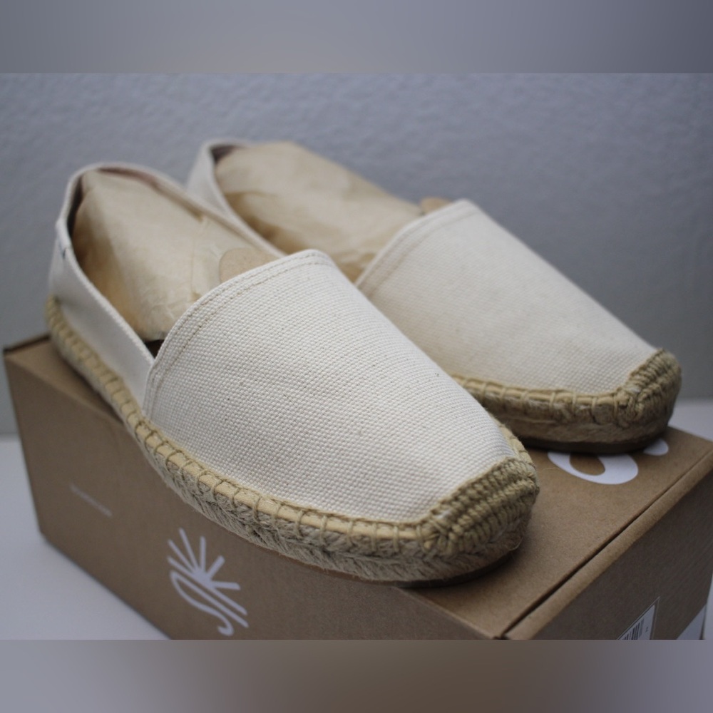 [SOLD] Soludos Espadrilles in Cream (size 7)